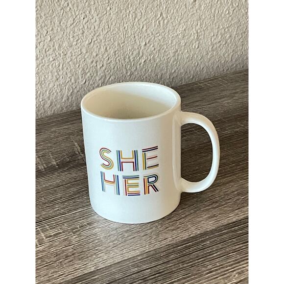 She Her Coffee Mug New - Picture 1 of 7